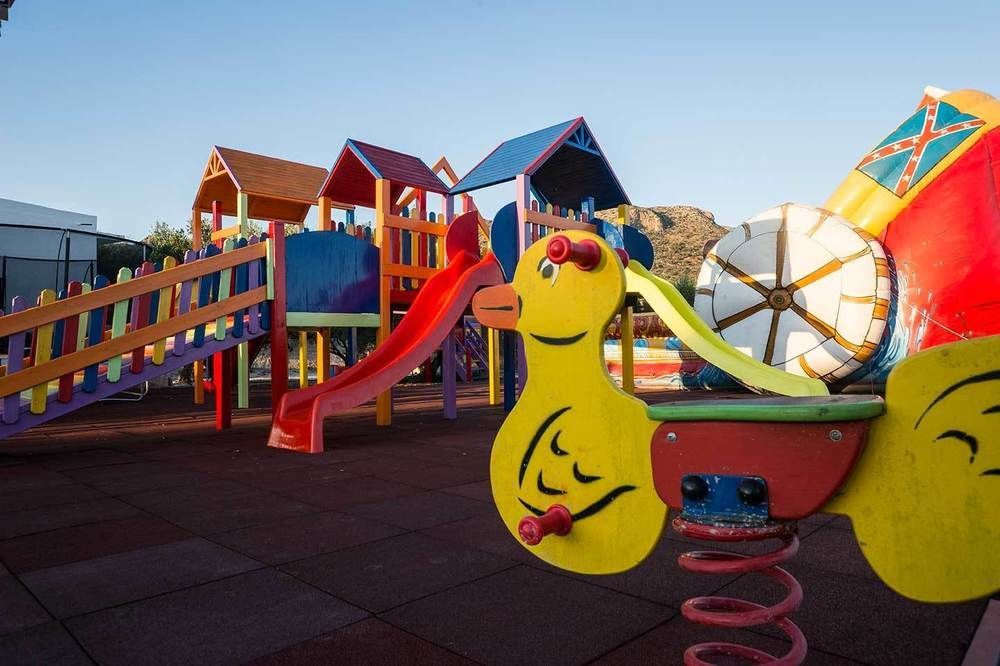 Paradisio Baby And Kinder Hotel Sztavrósz Kültér fotó
